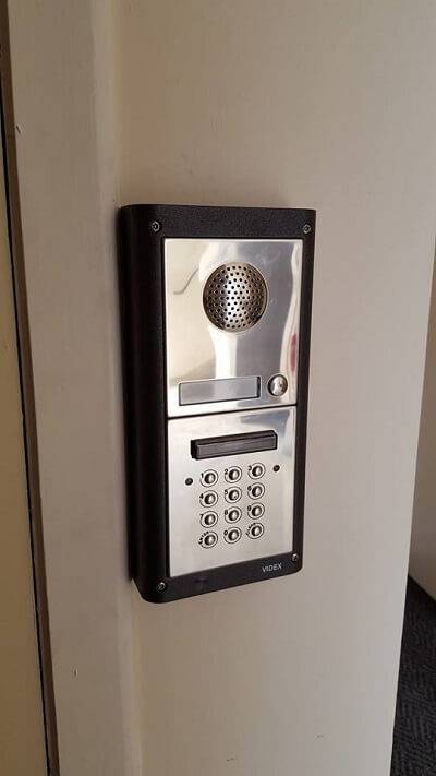 wall mounted videx intercom